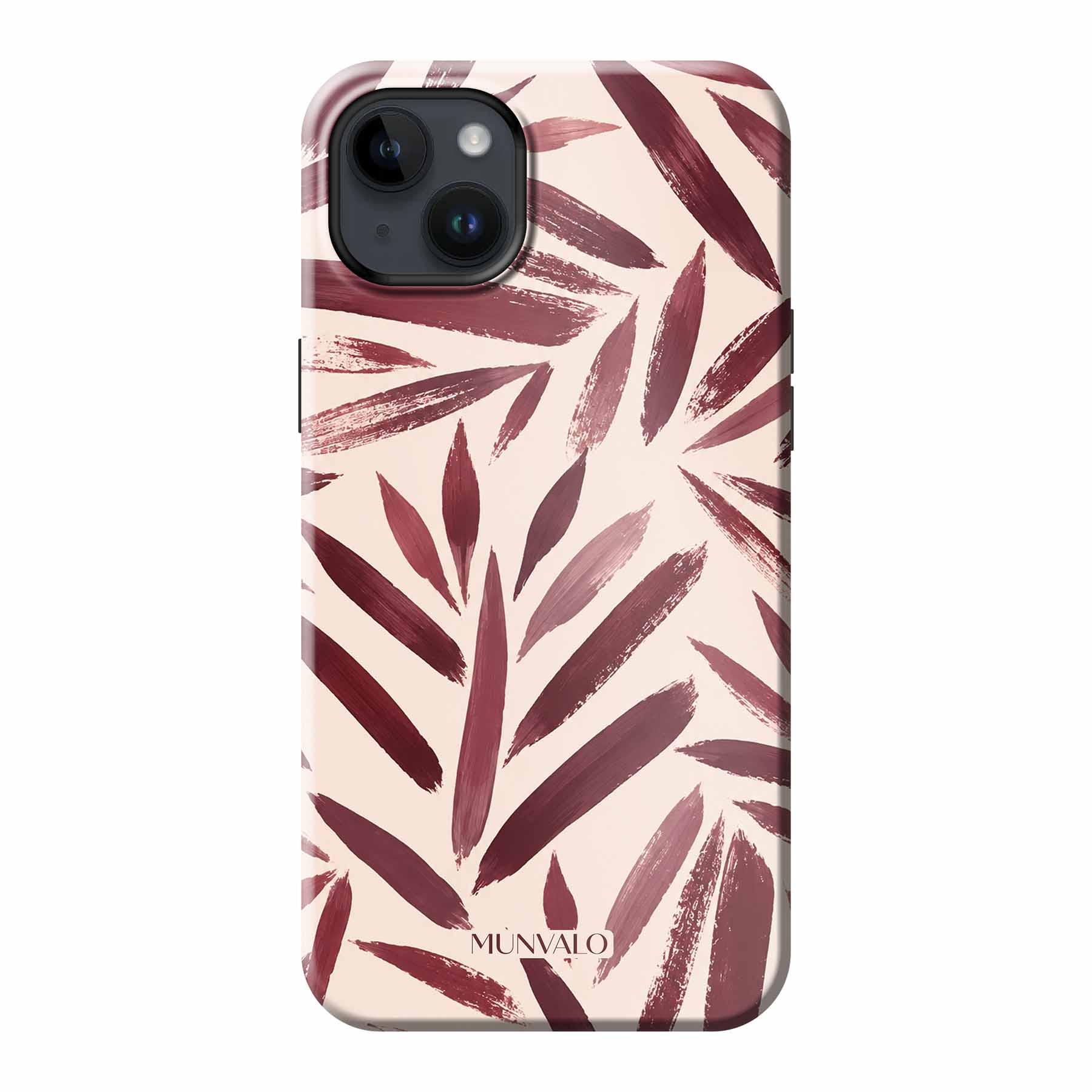 Burgundy Fronds
