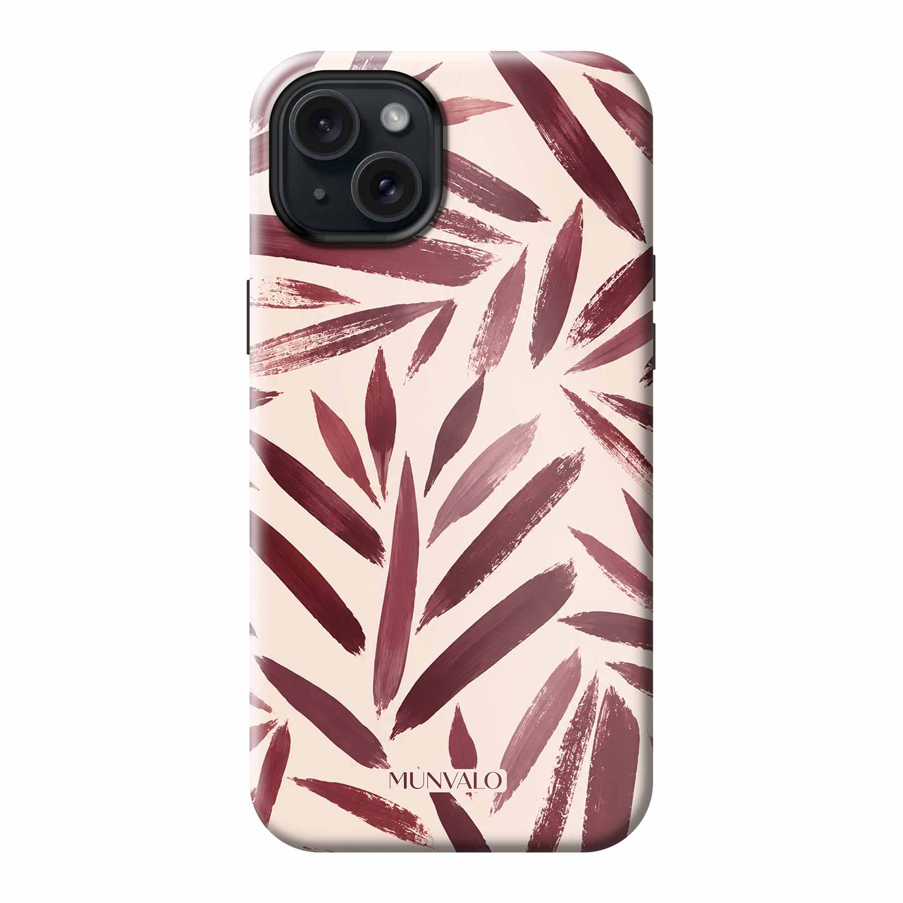 Burgundy Fronds