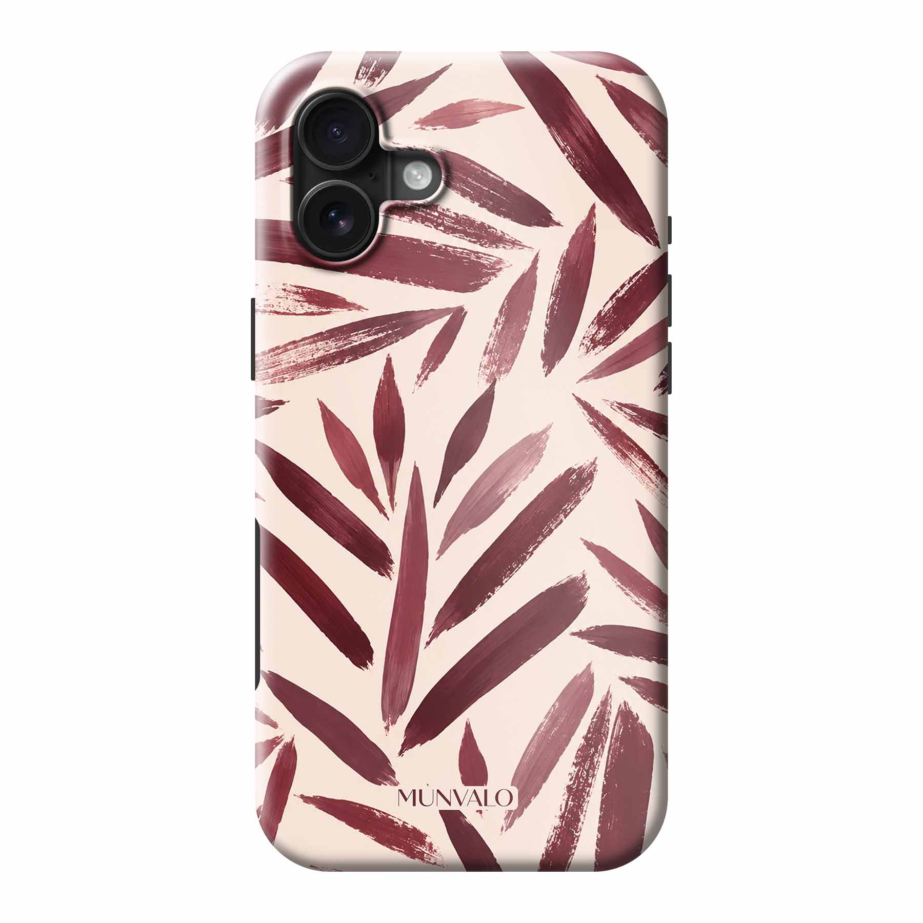 Burgundy Fronds