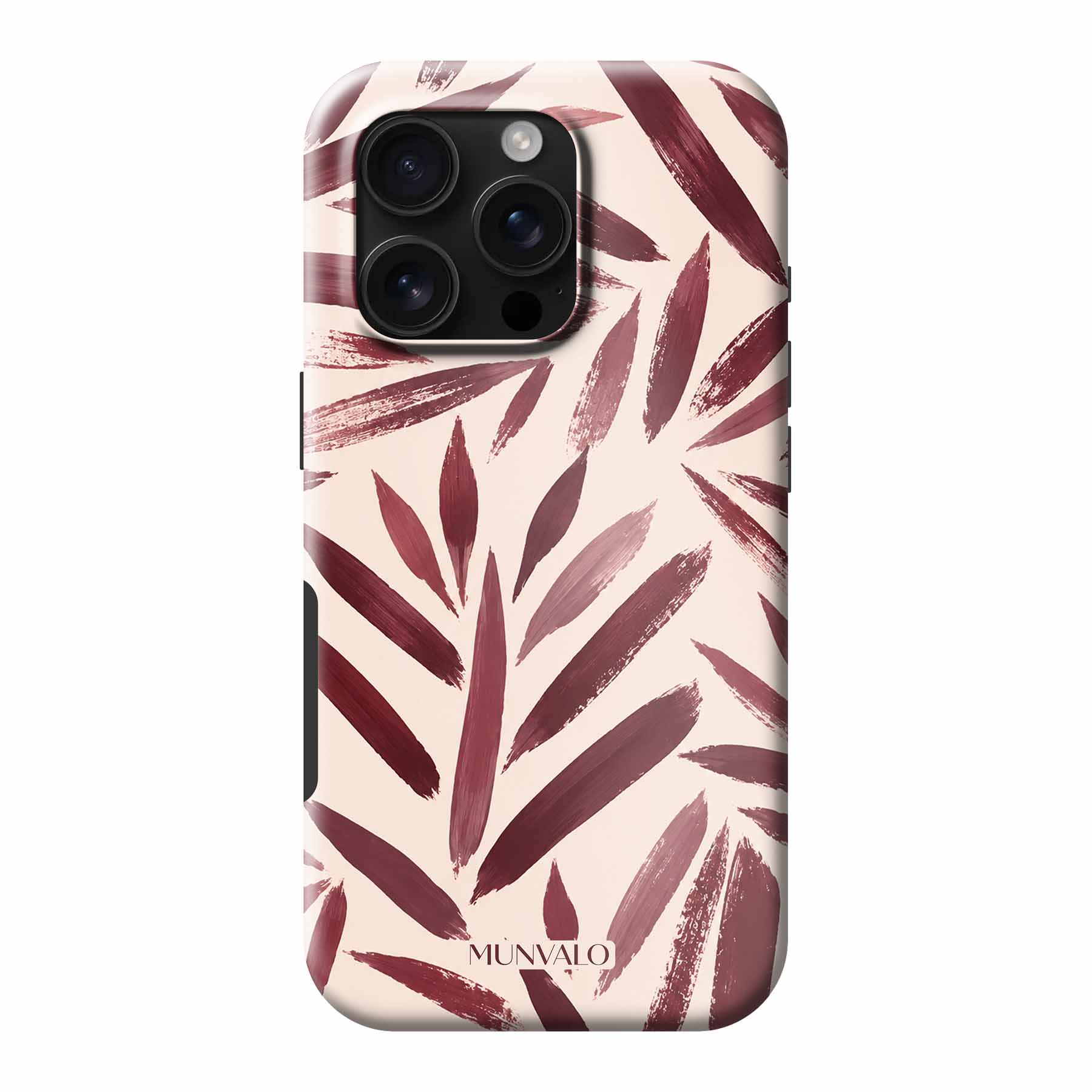 Burgundy Fronds