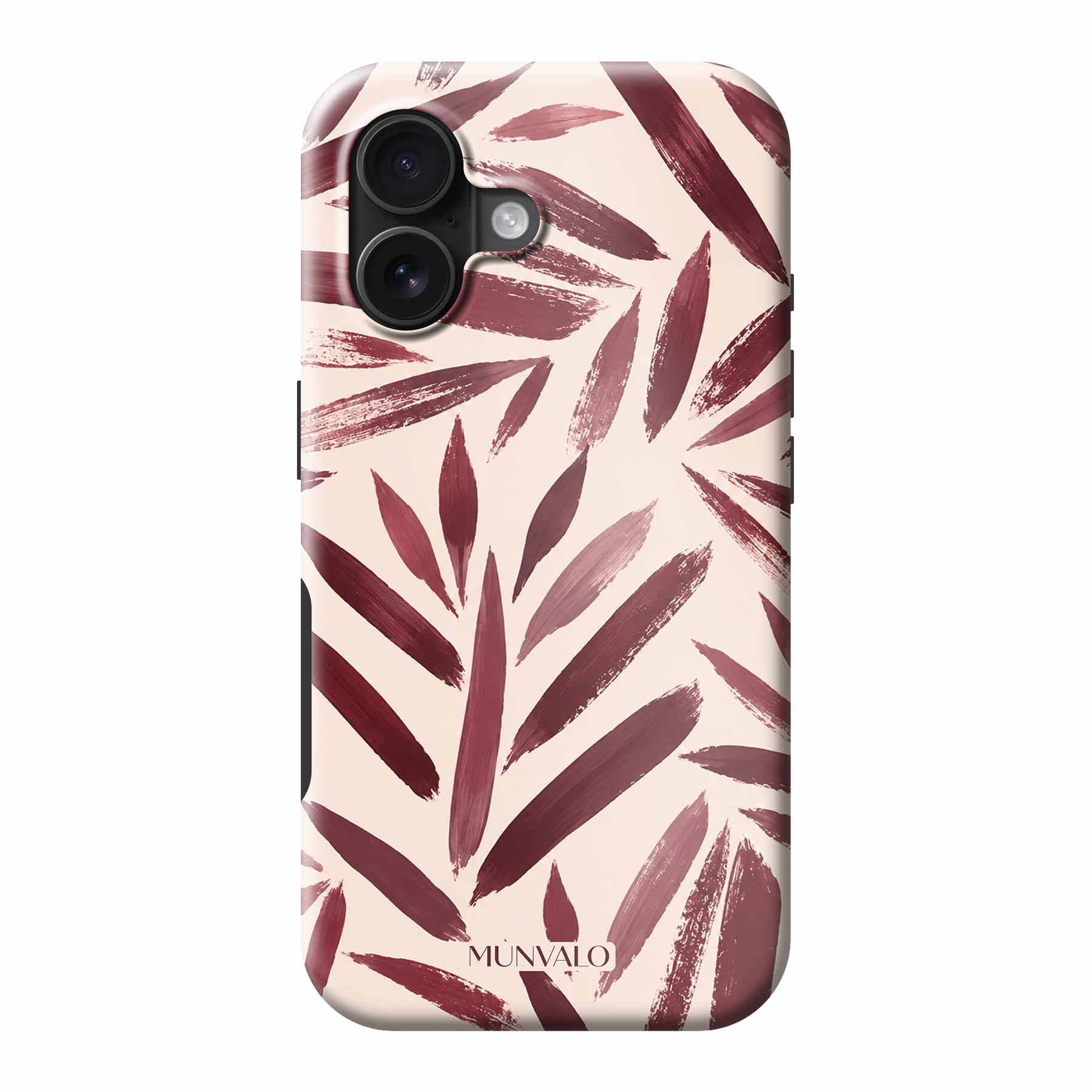 Burgundy Fronds