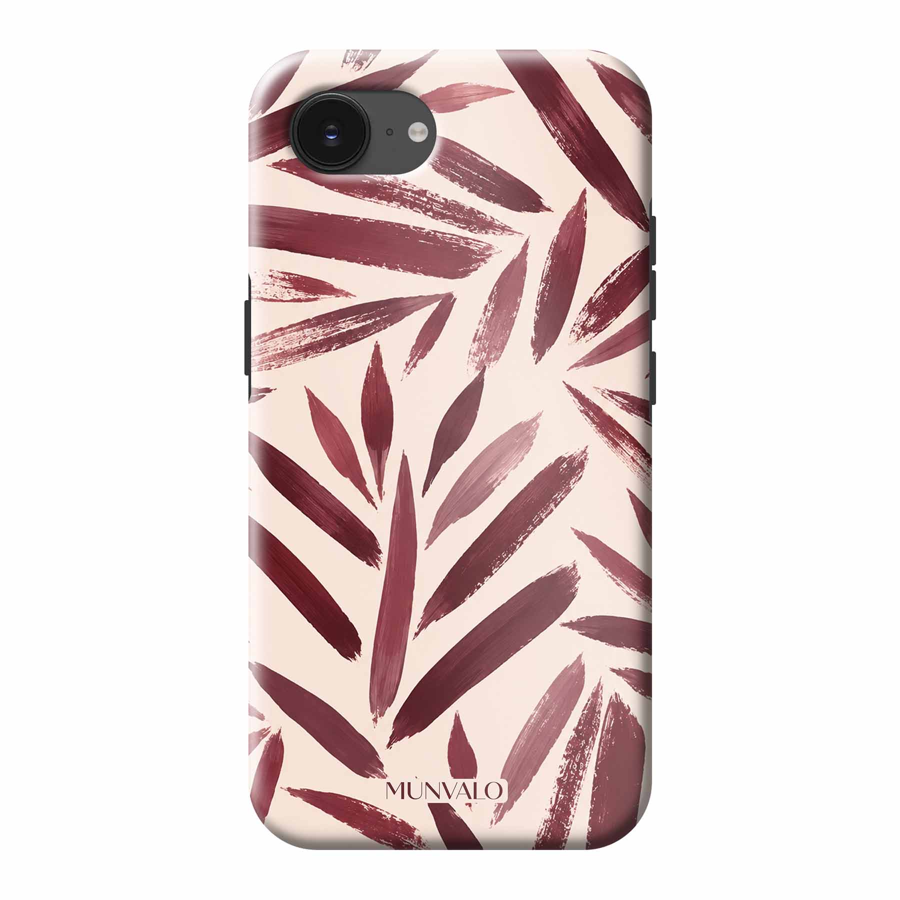 Burgundy Fronds