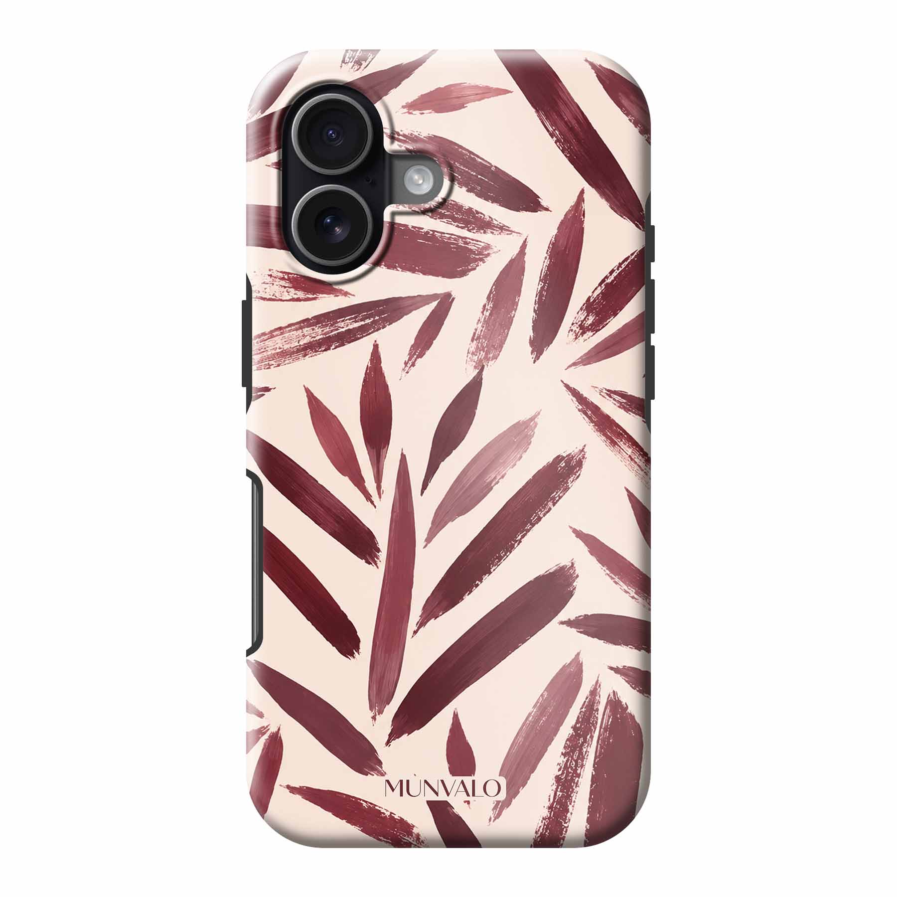 Burgundy Fronds