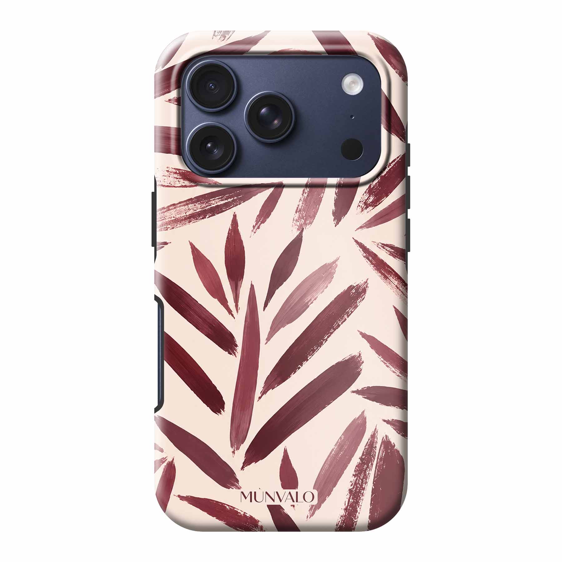 Burgundy Fronds