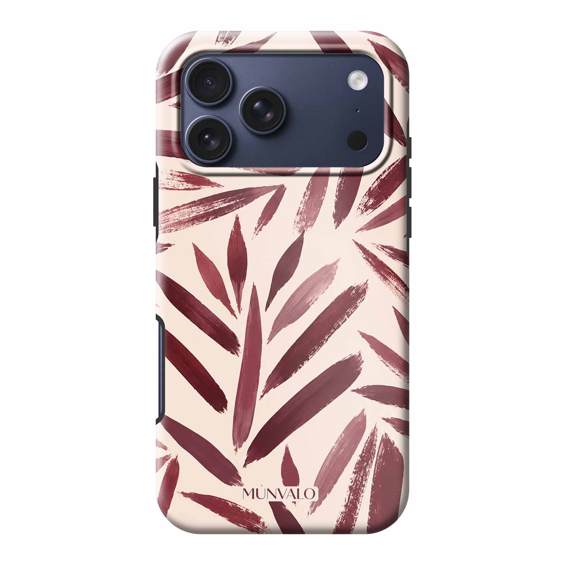 Burgundy Fronds