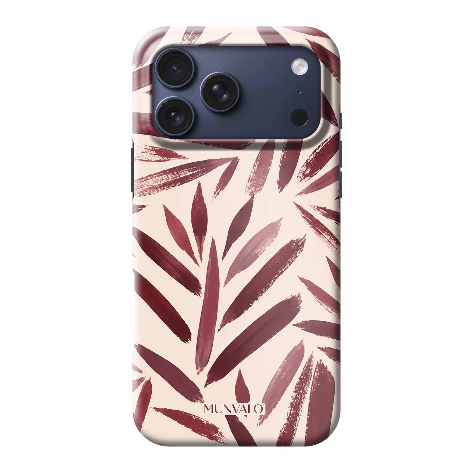 Burgundy Fronds