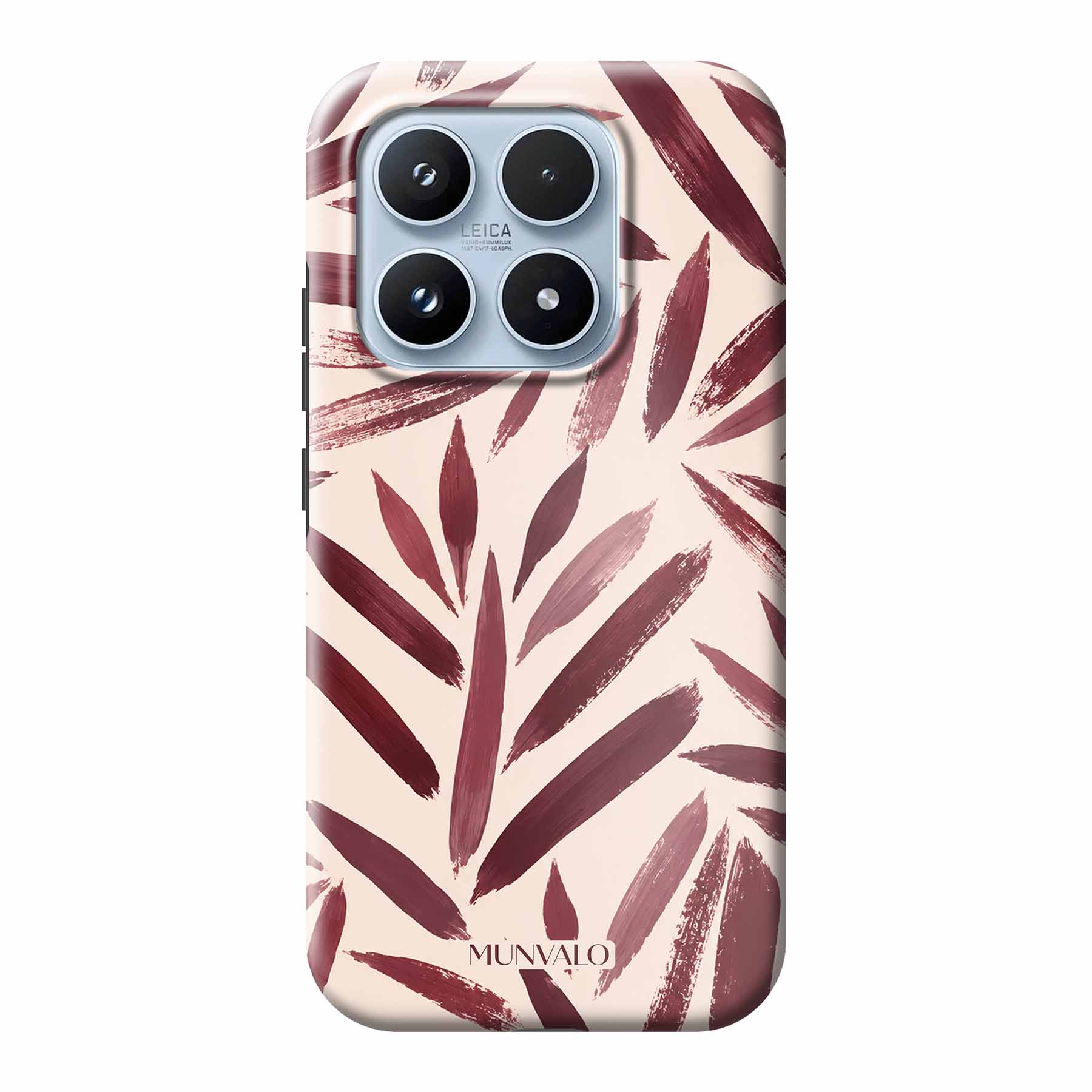 Burgundy Fronds